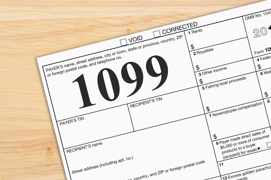 a 1099 employee paperwork checklist